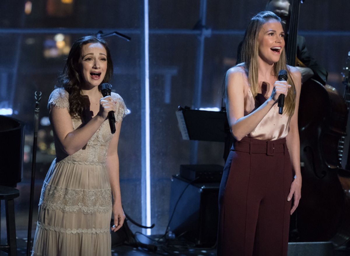 Megan McGinnis & Sutton Foster at 