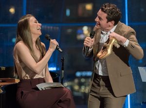Sutton Foster & Jonathan Groff Photo
