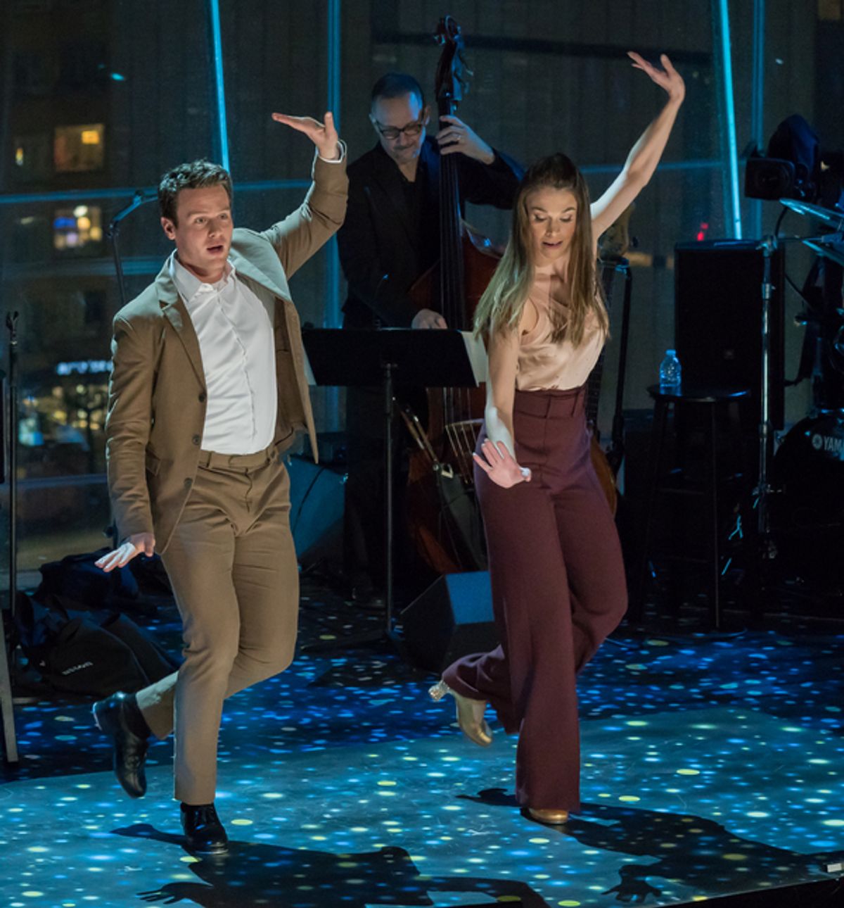 Jonathan Groff & Sutton Foster at 