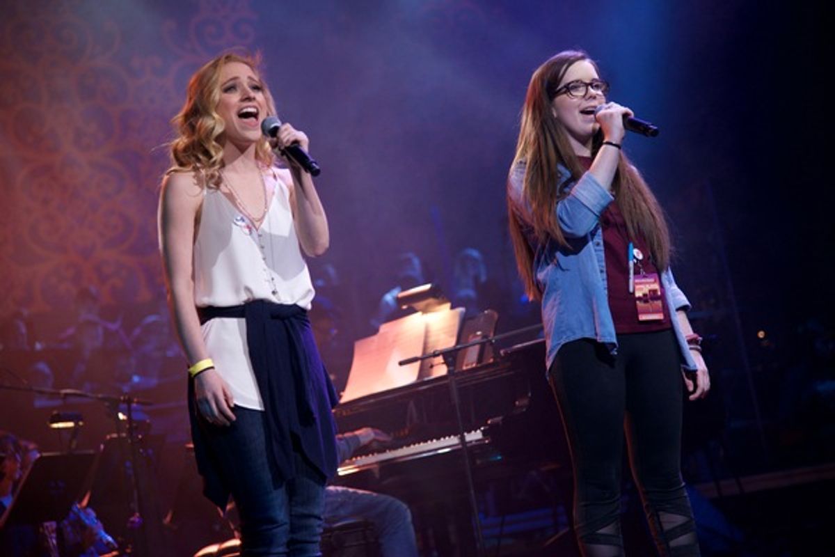 Christy Altomare and Ally Reichard at 