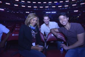 Deborah Cox, Matthew Morrison, Telly Leung @ BroadwayWorld Deborah Cox, Matthew Morrison, Telly Leung Photo