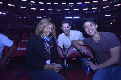 Deborah Cox, Matthew Morrison, Telly Leung Photo