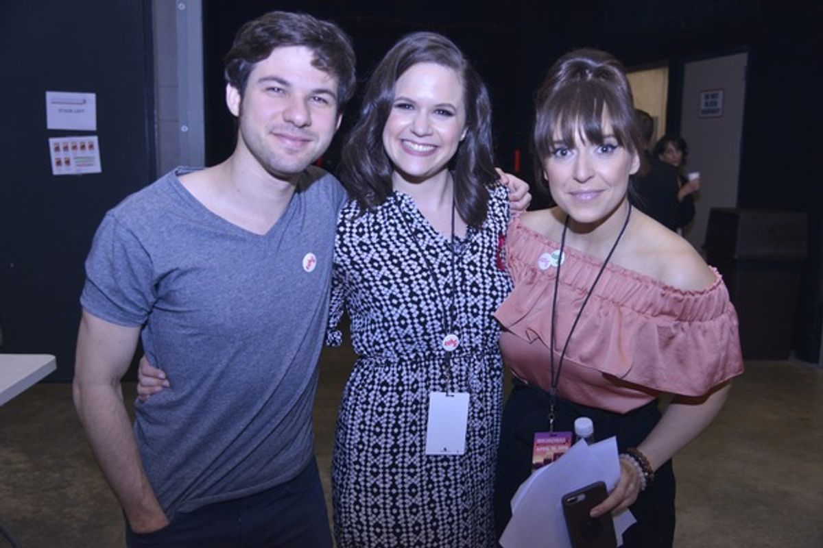 Etai Benson, Yael Silver and Jessica Vosk at 