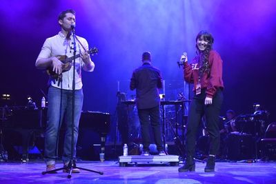 Matthew Morrison and Kali Clougherty Photo