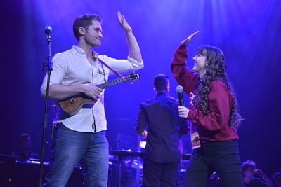 Matthew Morrison and Kali Clougherty Photo