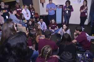 Rachel Bloom and MSD Students @ BroadwayWorld Rachel Bloom and MSD Students Photo