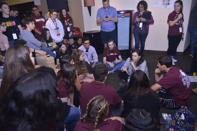 Rachel Bloom and MSD Students Photo