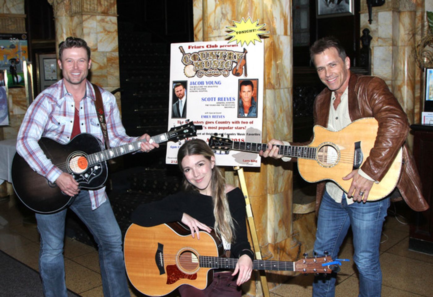 Photo Coverage: Jacob Young and Scott Reeves THE FRIARS CLUB JERRY LEWIS MONASTERY WENT COUNTRY LAST NIGHT  Image