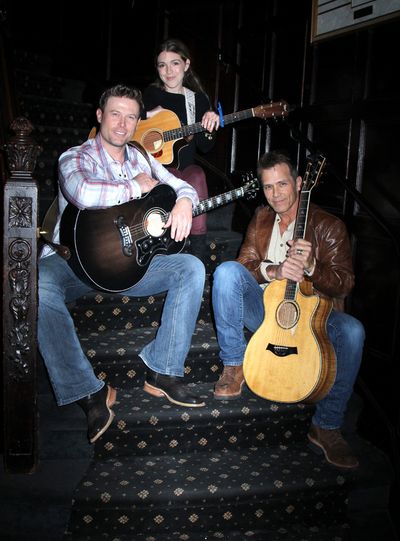 Jacob Young, Emily Reeves and Scott Reeves
 Photo