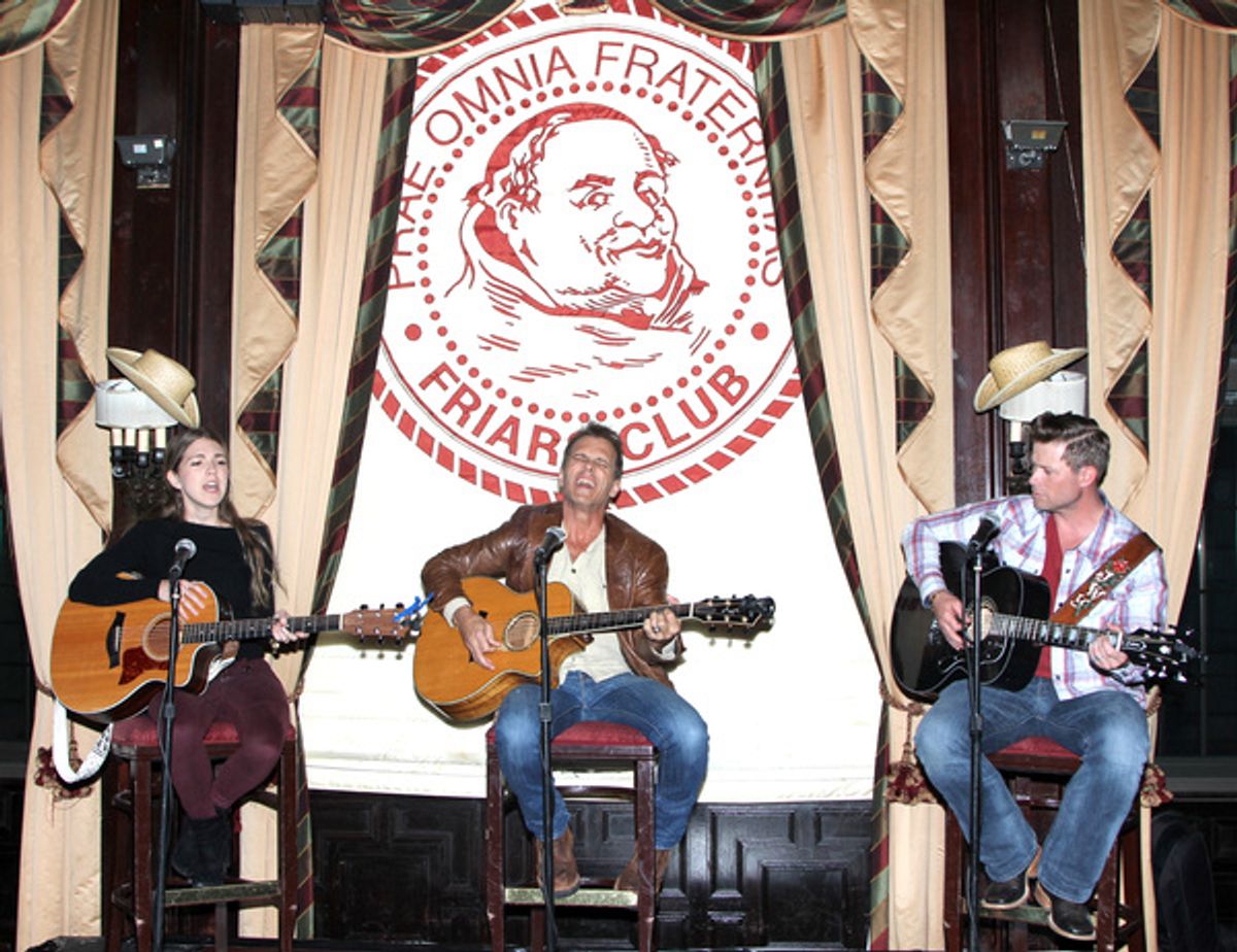 Emily Reeves, Scott Reeves and Jacob Young
 at 