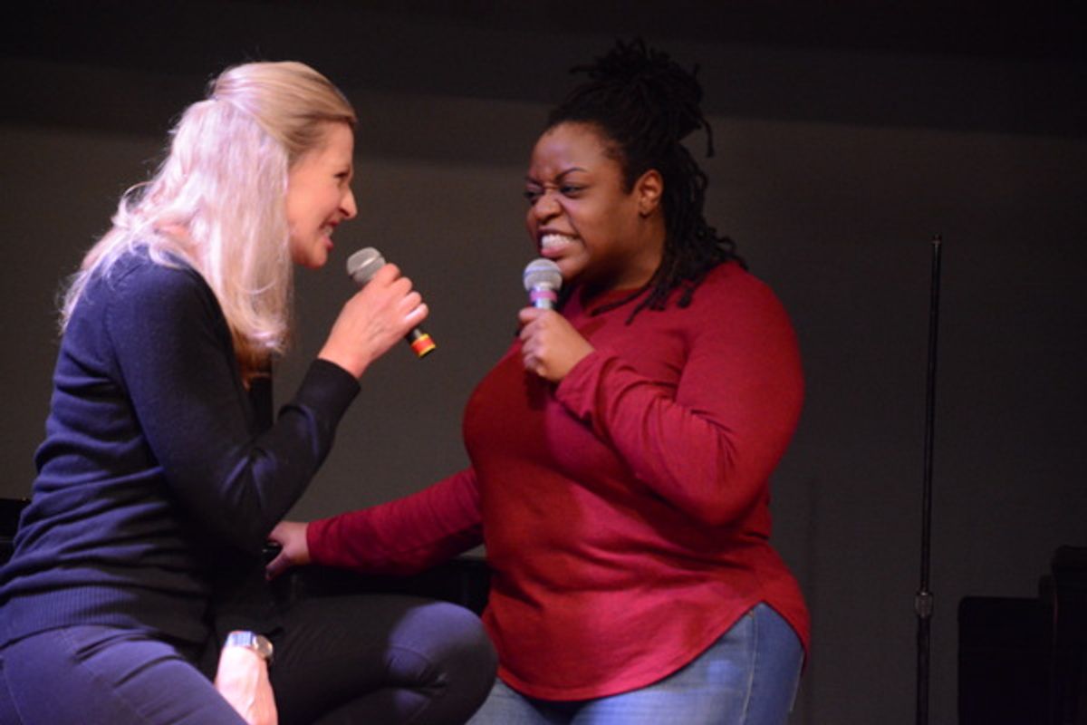 Luba Mason and Allyson Kaye Daniel at 