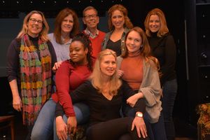 Beth Falcone (Music Director), Janet Hood (Music), Bill Russell, Allyson Kaye Daniel, Luba Mason, Courtney Balan, Amy Anders Corcoran and Celeste Rose @ BroadwayWorld Beth Falcone (Music Director), Janet Hood (Music), Bill Russell, Allyson Kaye Daniel, Photo