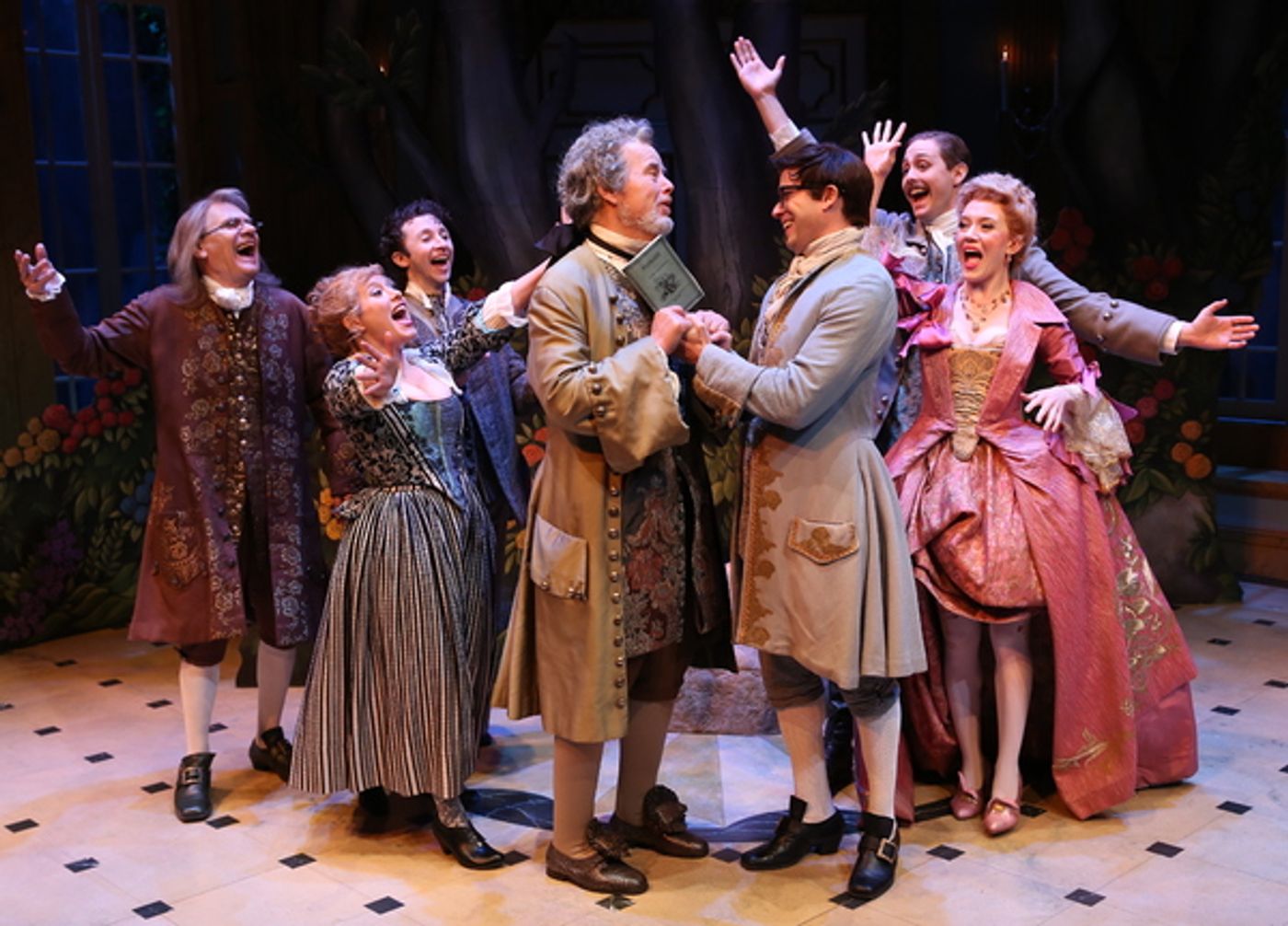 Photo Flash: First Look at The New York Premiere of David Ives' THE METROMANIACS Photo Flash: First Look at The New York Premiere of David Ives' THE METROMANIACS Image