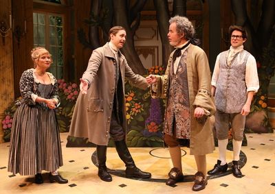 Dina Thomas, Noah Averbach-Katz, Adam LaFevre and Christian Conn Photo