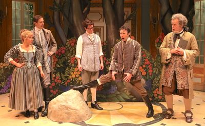 Dina Thomas, Noah Averbach-Katz, Christian Conn, Adam Green and Adam LaFevre Photo