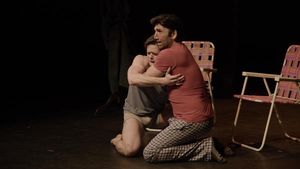 REEL WOOD â€“ Aaron Dalla Villa (Kyle) and Joe Gulla (Redmond) Photo