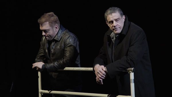 SLEEPING WITH THE FISH â€“ Todd Butera (Ron) and Lou Liberatore (Don)
 Photo