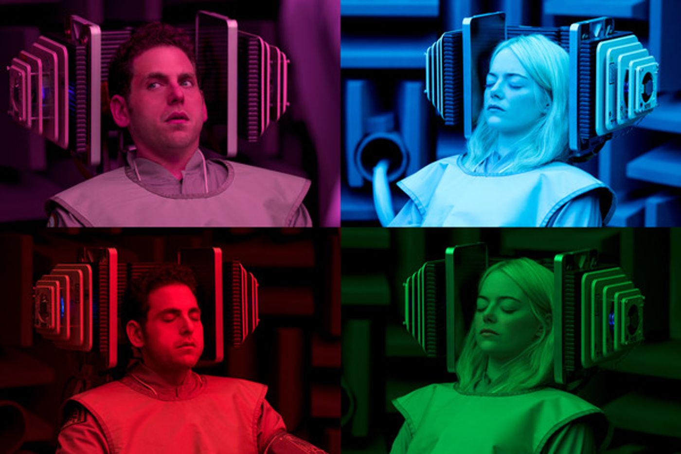 Photo Coverage: Netflix Shares New Images of Emma Stone & Jonah Hill in Upcoming Series MANIAC  Image