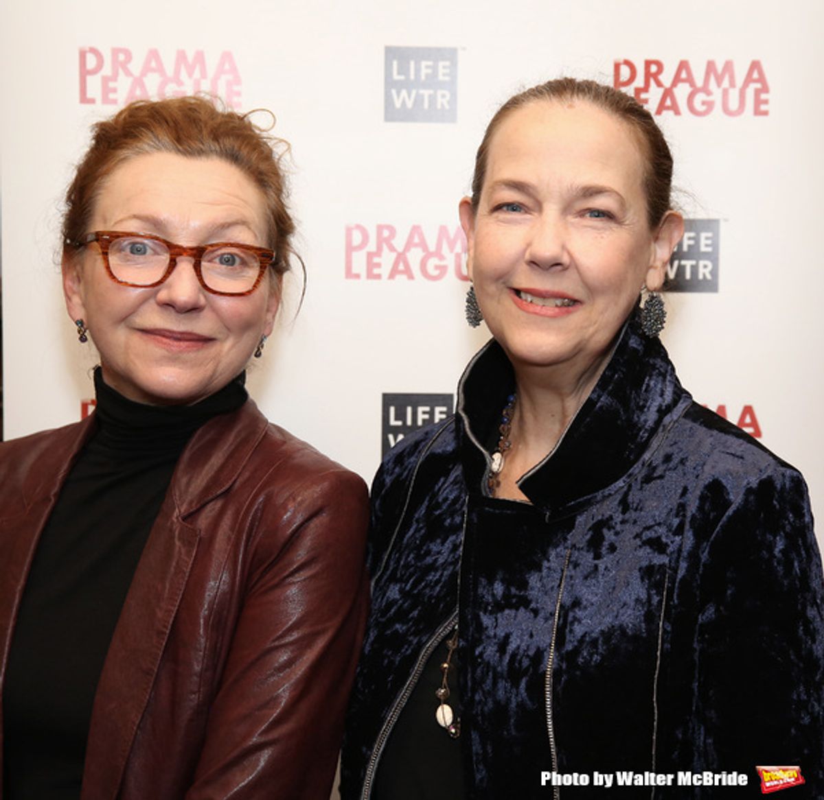 Julie White and Harriet Harris at 