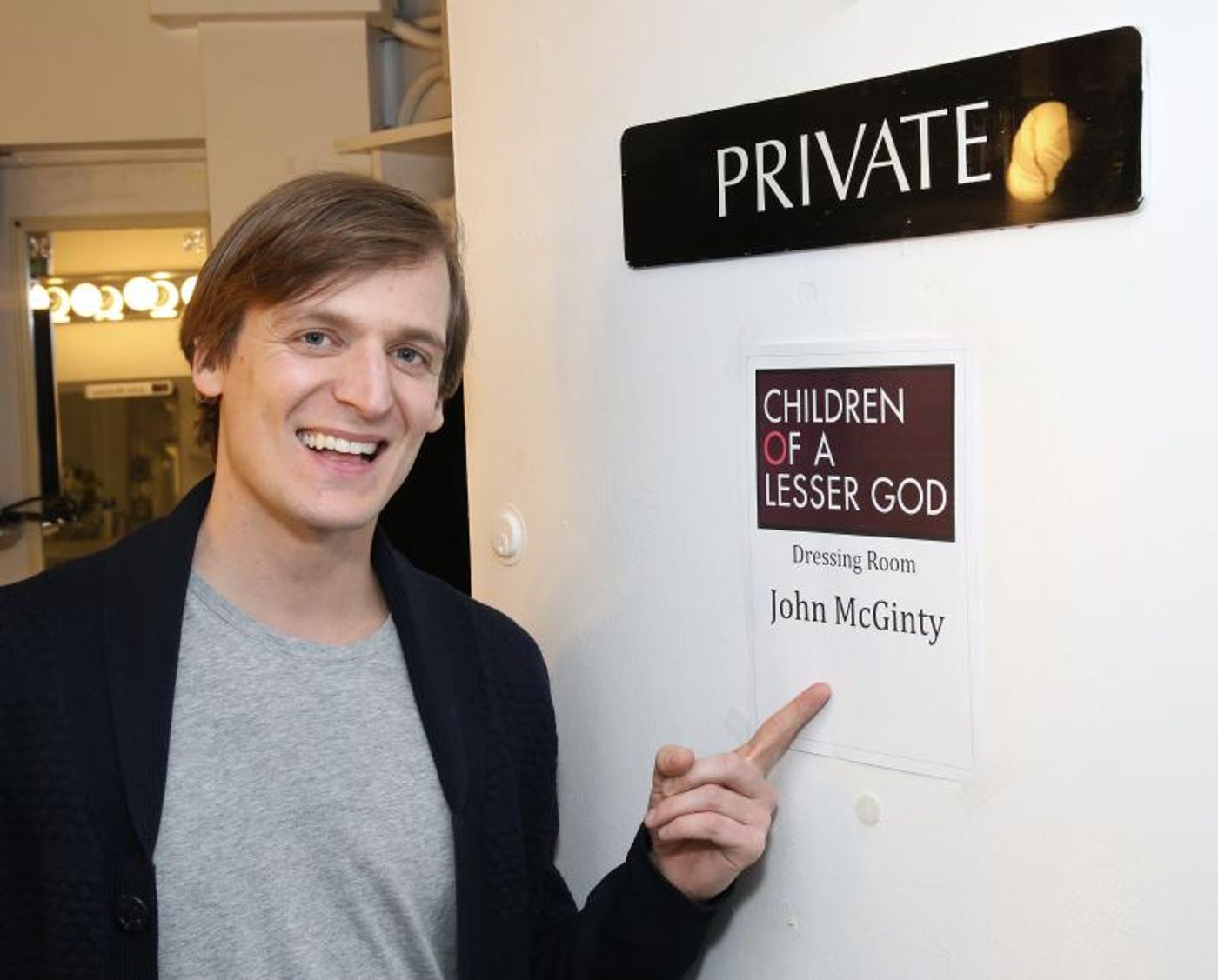 Debut of the Month: John McGinty Lends His Strong Voice to CHILDREN OF A LESSER GOD Debut of the Month: John McGinty Lends His Strong Voice to CHILDREN OF A LESSER GOD Image