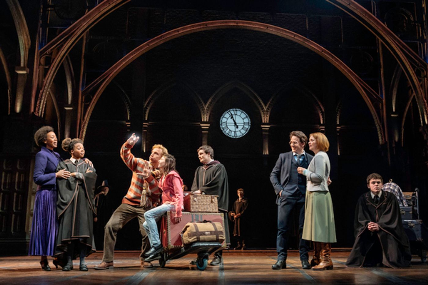 Photo Flash: From Hogwarts to Godric's Hollow - Check Out New Photos of HARRY POTTER AND THE CURSED CHILD  Image