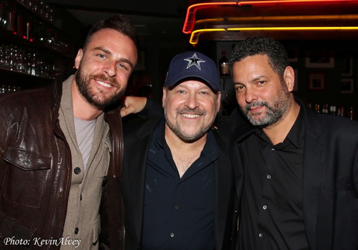 Eric Ulloa, Frank Wildhorn, Alex Dinelaris at 