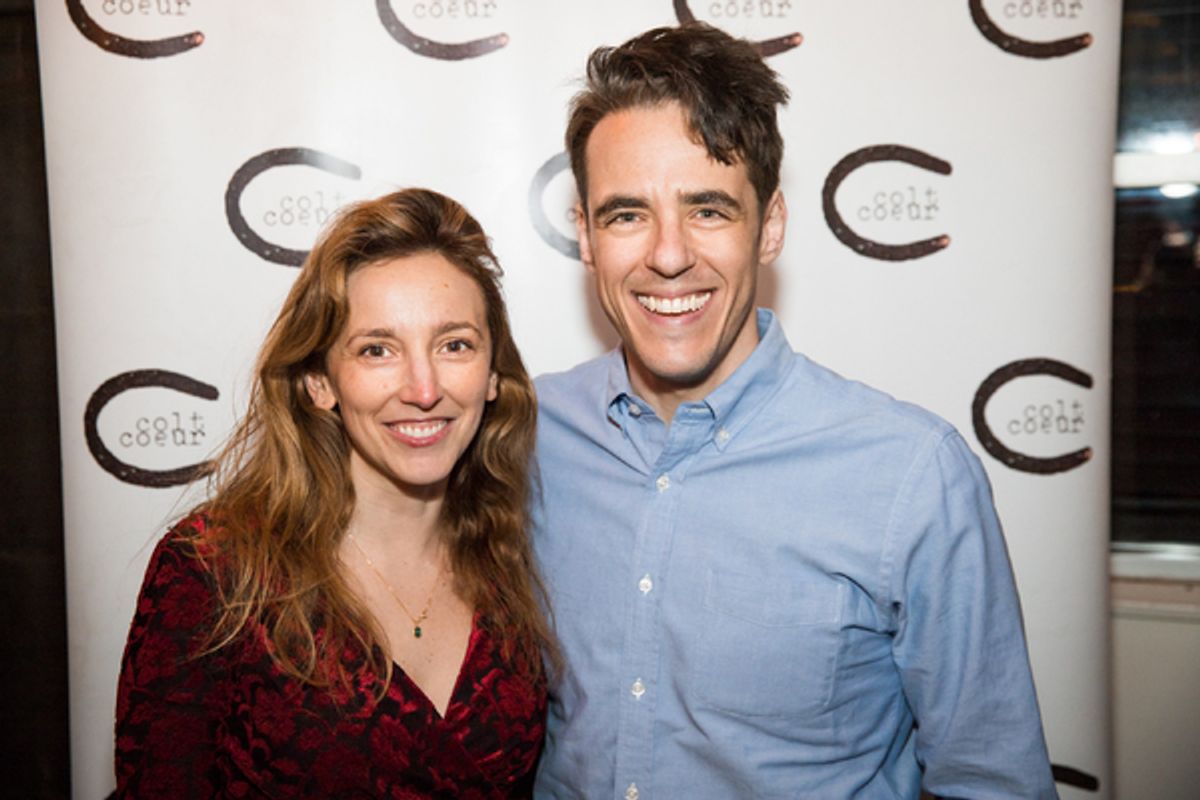 Adrienne Campbell-Holt, Steven Levenson at 