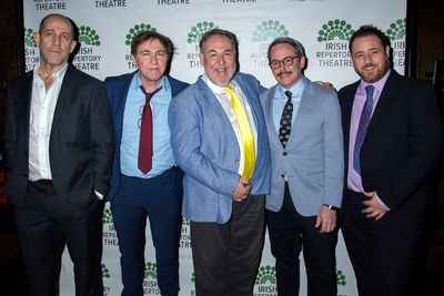 Andy Murray, Tim Ruddy, Colin McPhillamy, Matthew Broderick, Michael Mellamphy Photo