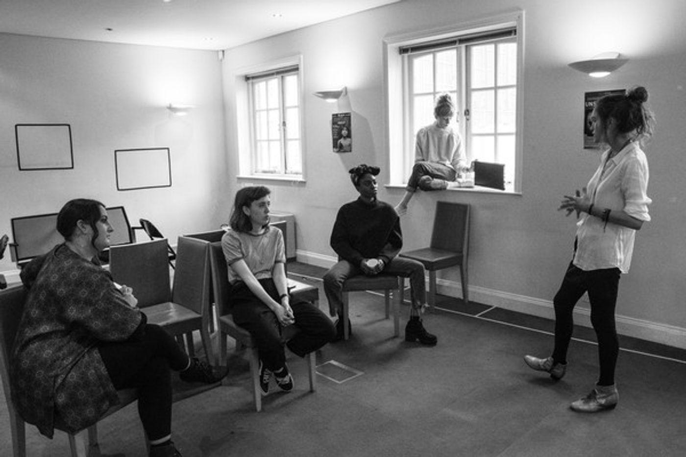 Photo Flash: Inside Rehearsal for GROTTY at The Bunker  Image