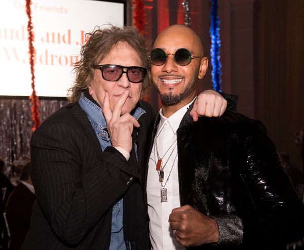 Mick Rock and Swizz Beatz Photo