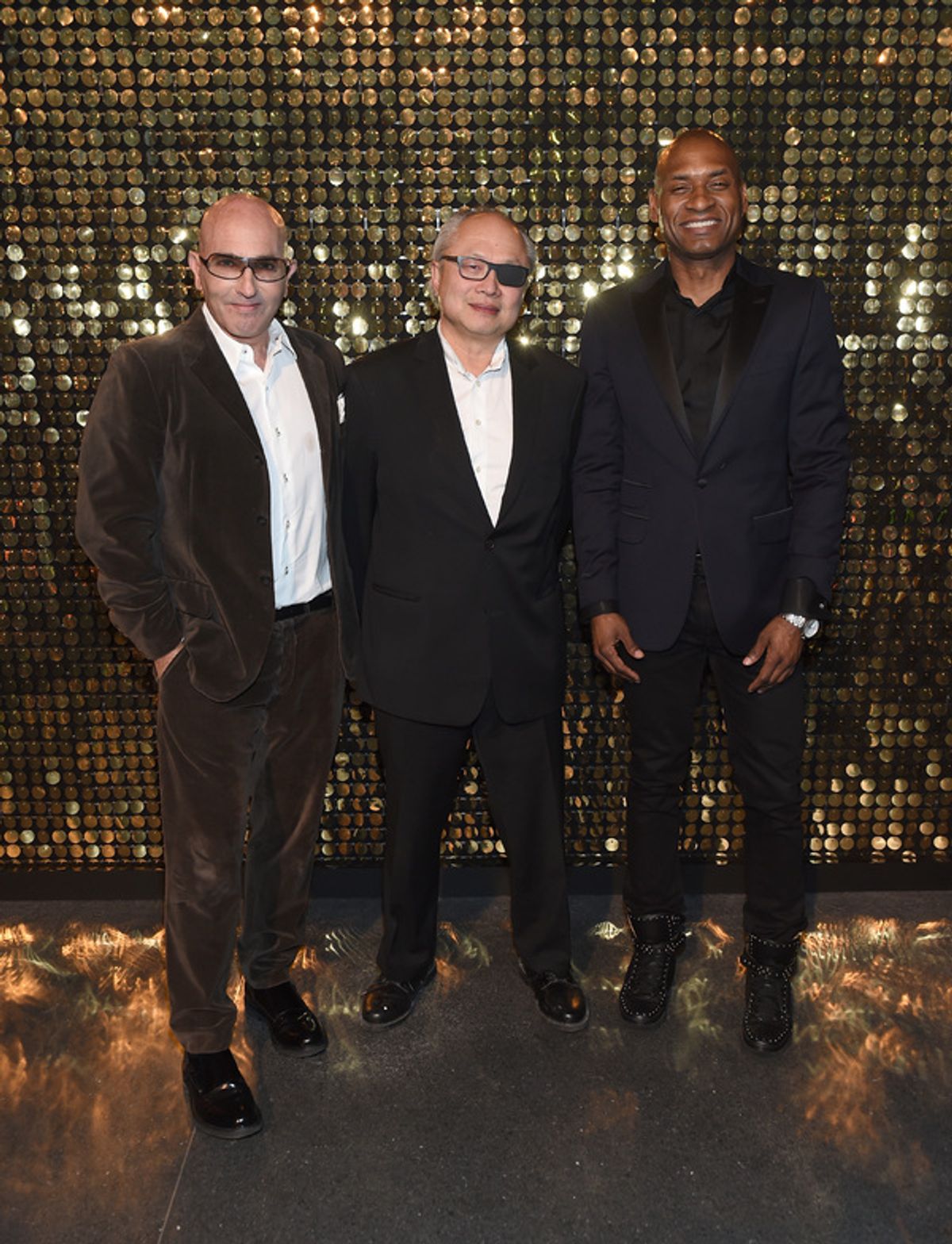  Tom Healy, Mel Chang, and Charles M. Blow  at 