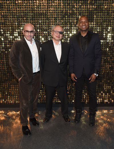  Tom Healy, Mel Chang, and Charles M. Blow  Photo