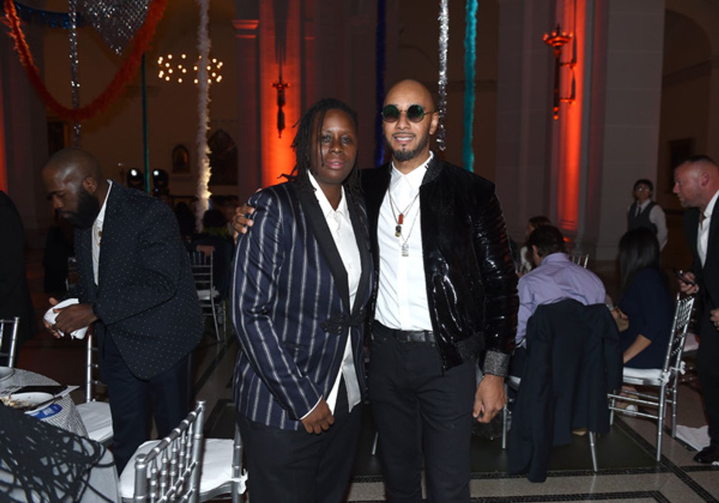 Photo Flash: Swizz Beatz, Mick Rock, and More Celebrate at Brooklyn Museum's Brooklyn Artists Ball Photo Flash: Swizz Beatz, Mick Rock, and More Celebrate at Brooklyn Museum's Brooklyn Artists Ball Image