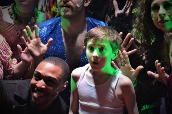 Justin Roth imagines his corner of the sky as Theo in Rhino Theatre's production of P Photo