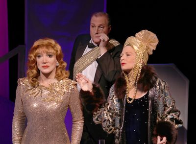 Charles Busch, Christopher Borg, Jennifer van Dyck Photo