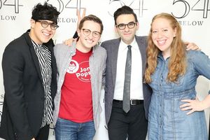 George Salazar, Will Roland, Joe Iconis, and Jennifer Ashley Tepper @ BroadwayWorld George Salazar, Will Roland, Joe Iconis, and Jennifer Ashley Tepper Photo