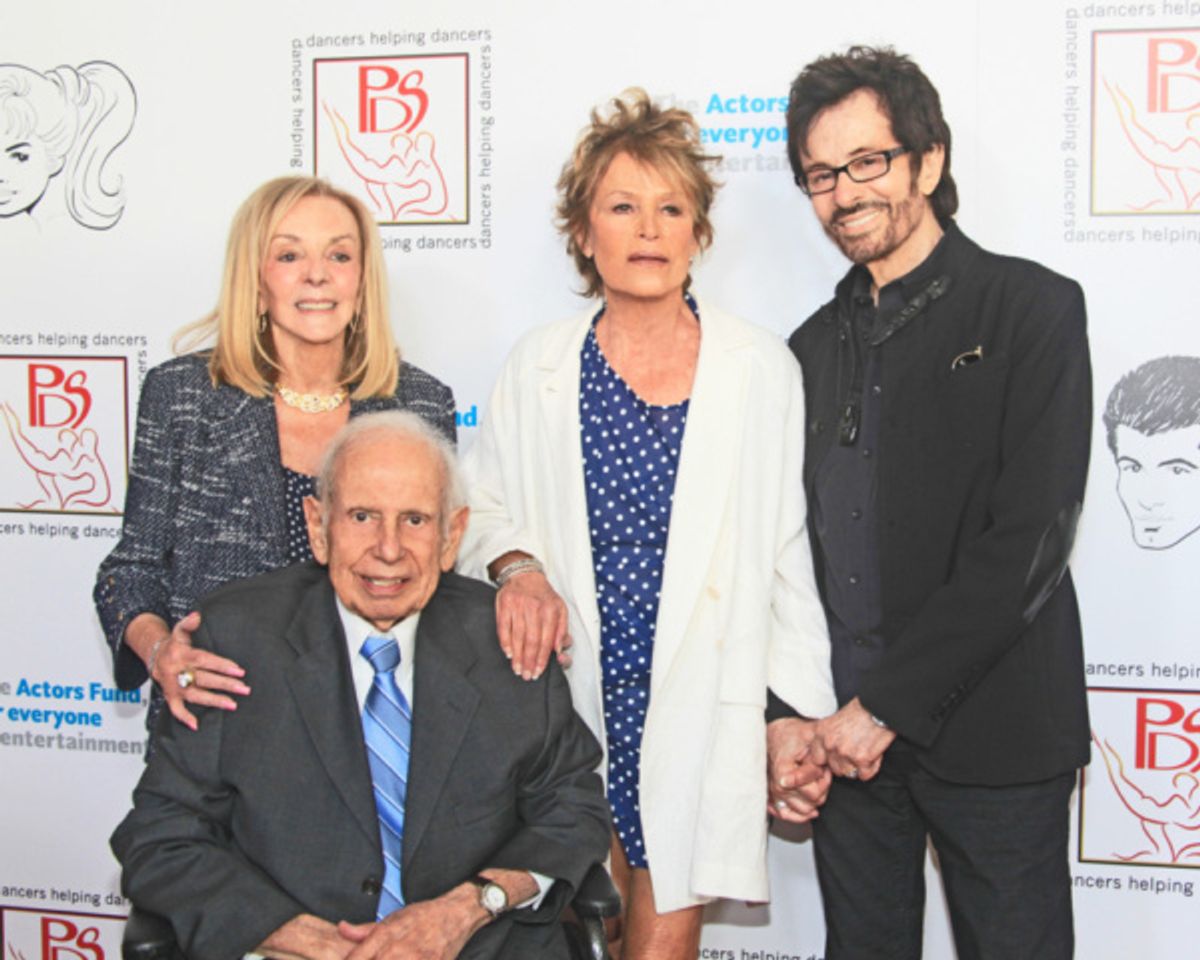 PDS Chairman, Joni Berry, Producer Lee Hale,
Barrie Chase & George Chakiris at 