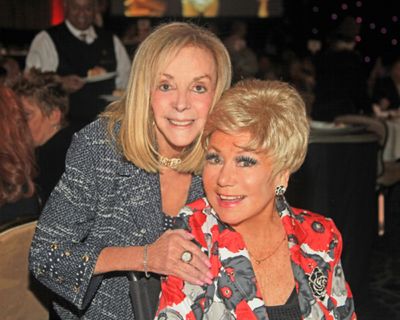 PDS Chairman, Joni Berry, Producer Lee Hale,
 Barrie Chase & George Chakiris Photo