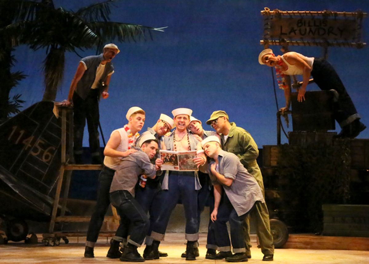 Jeff Skowron (center) with the company at 