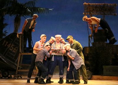 Jeff Skowron (center) with the company Photo
