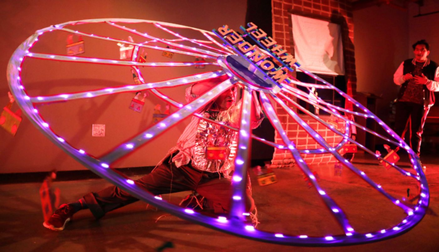 Photo Flash: Loco7 Dance Puppet Theatre Company Presents DON QUIXOTE TAKES NEW YORK at La MaMa Photo Flash: Loco7 Dance Puppet Theatre Company Presents DON QUIXOTE TAKES NEW YORK at La MaMa Image