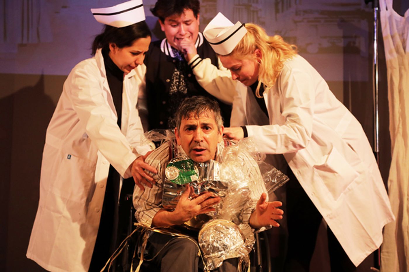 Photo Flash: Loco7 Dance Puppet Theatre Company Presents DON QUIXOTE TAKES NEW YORK at La MaMa Photo Flash: Loco7 Dance Puppet Theatre Company Presents DON QUIXOTE TAKES NEW YORK at La MaMa Image