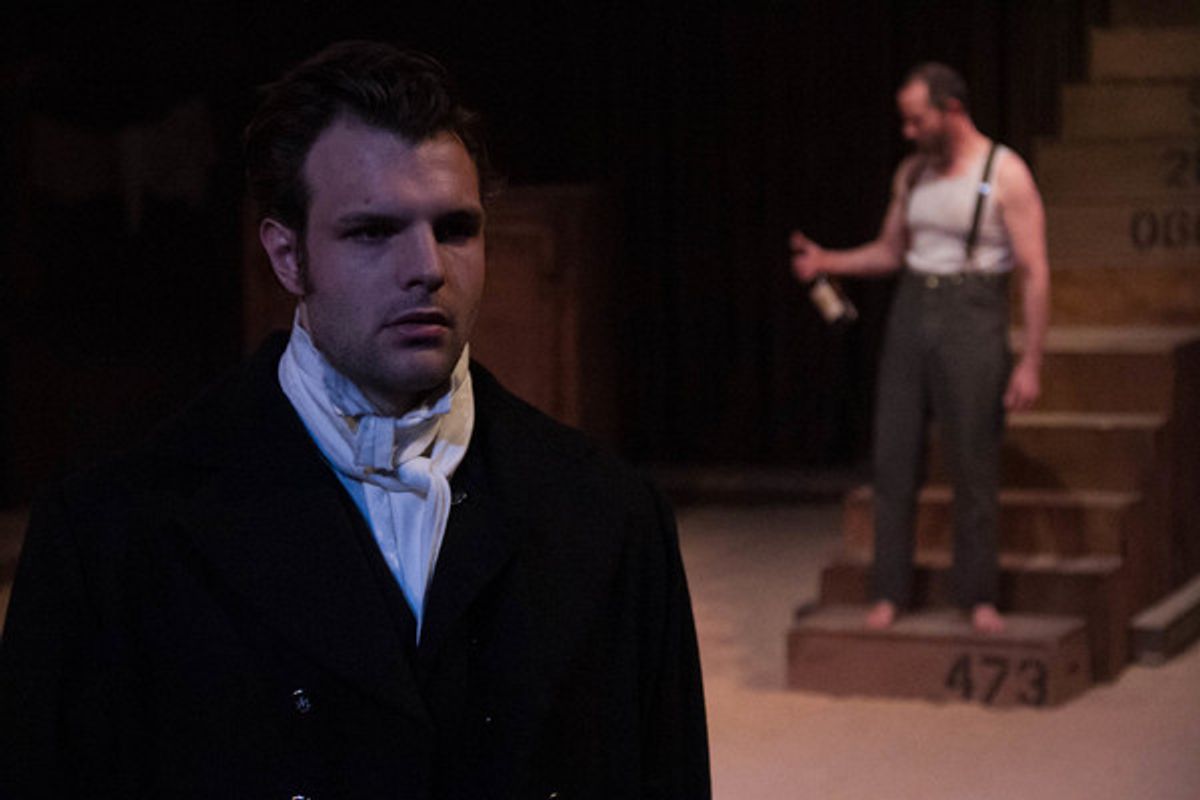  Foreground Grant Struble, Background Charlie DelMarcelle at 