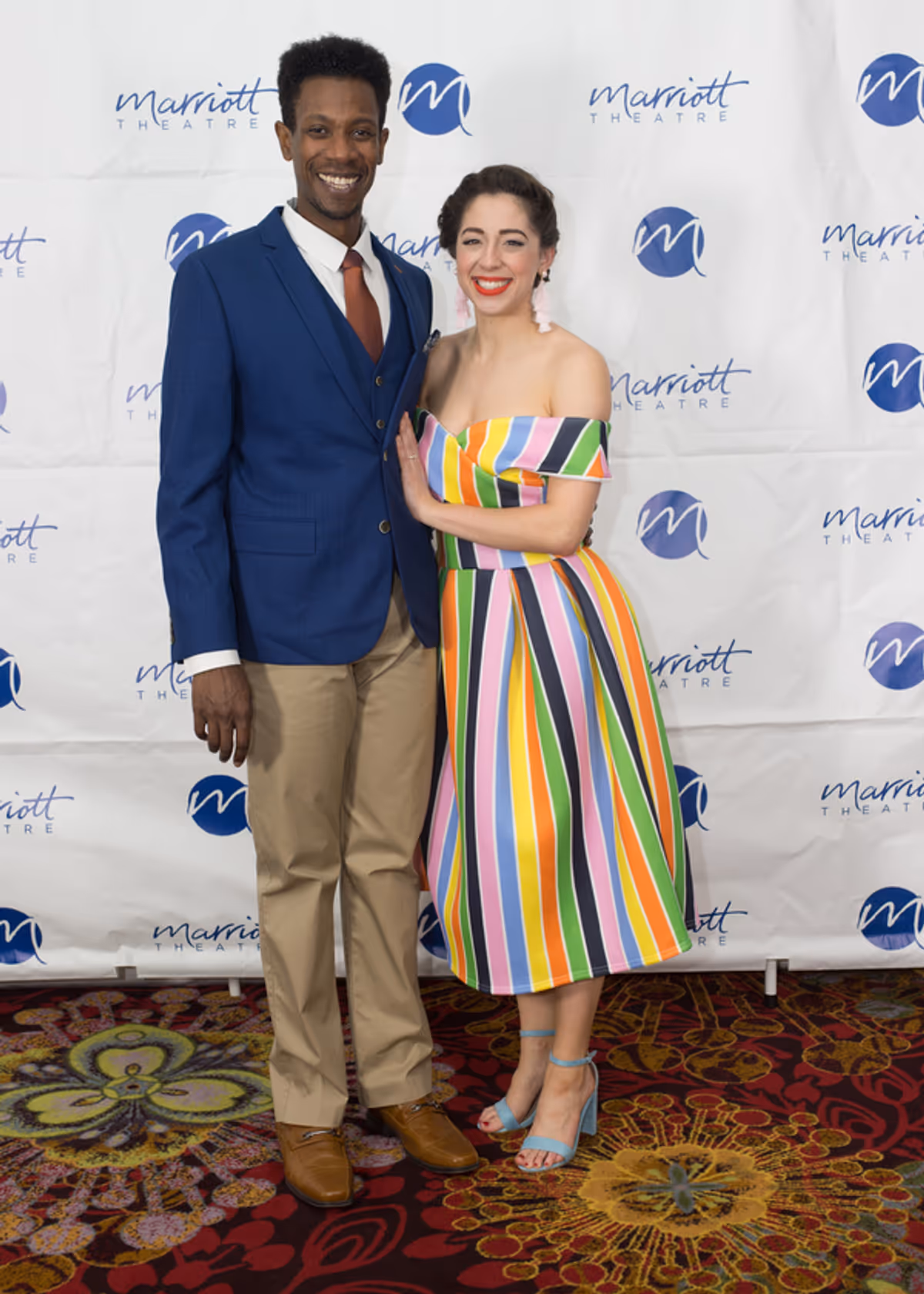 Evan Tyron Martin, Michelle Lauto at 