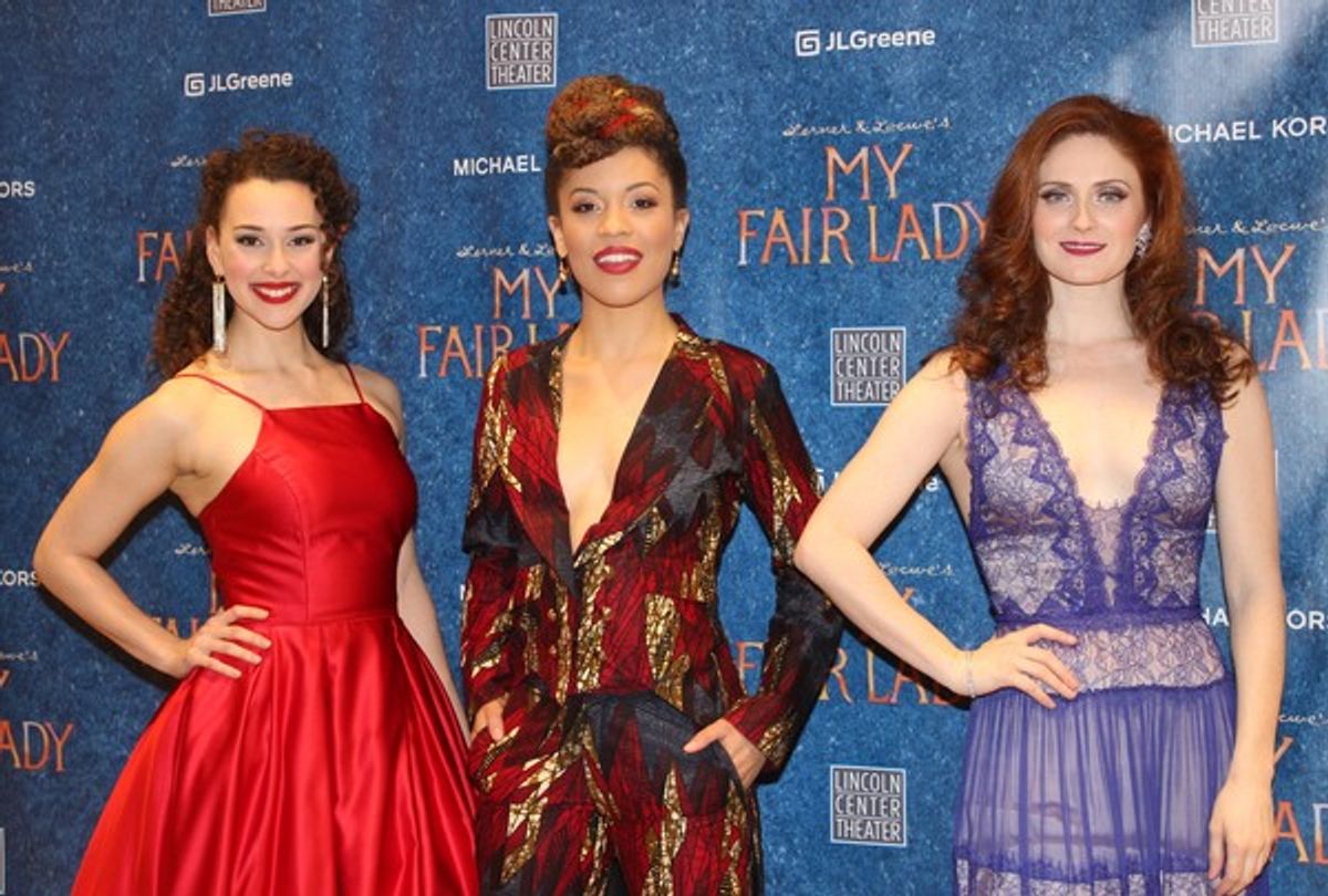 Shereen Ahmed, Sasha Hutchings and Kate Marilley at 