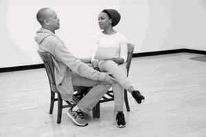 Tyrone Mitchell Henderson and Jessica Frances Dukes @ BroadwayWorld Tyrone Mitchell Henderson and Jessica Frances Dukes Photo
