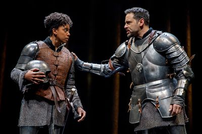 Condola Rashad and Daniel Sunjata Photo