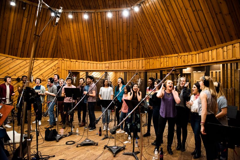 Photo Flash: Too Grool! In the Studio with MEAN GIRLS Cast Recording — photo 12 of 13
