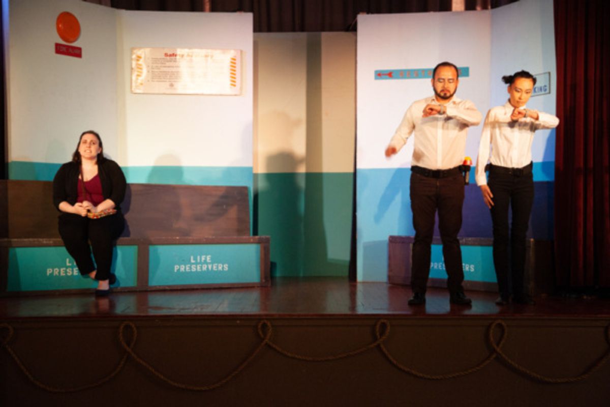 Mary St. Angelo, Jeremiah Jurkiewicz and Yurika Ohno  at 