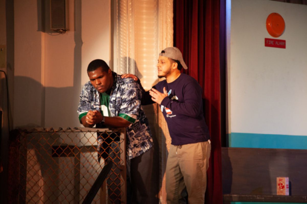 Javan Zapata and Peter Celos at 